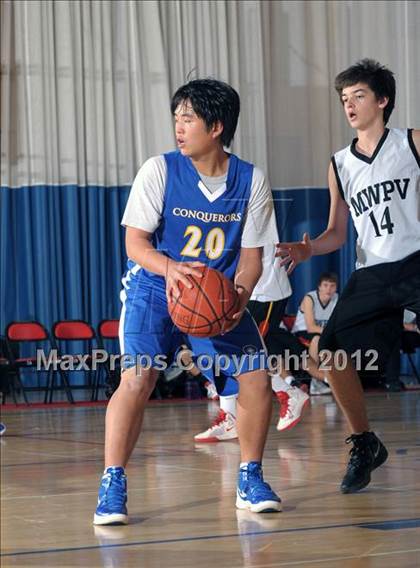 Thumbnail 3 in Marywood-Palm Valley vs Desert Christian Academy (MaxPreps Holiday Classic) photogallery.