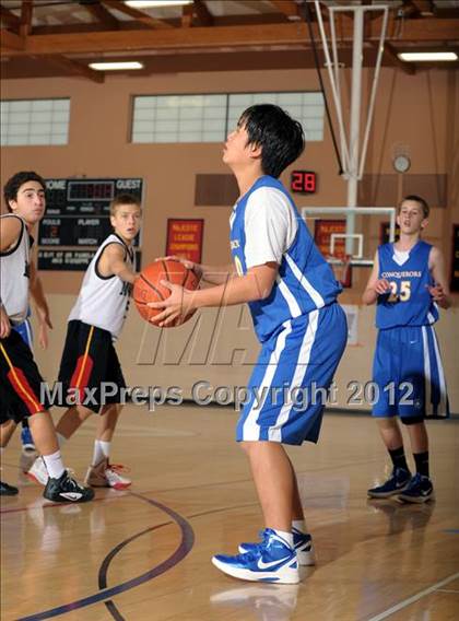 Thumbnail 2 in Marywood-Palm Valley vs Desert Christian Academy (MaxPreps Holiday Classic) photogallery.