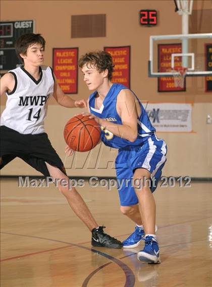 Thumbnail 1 in Marywood-Palm Valley vs Desert Christian Academy (MaxPreps Holiday Classic) photogallery.
