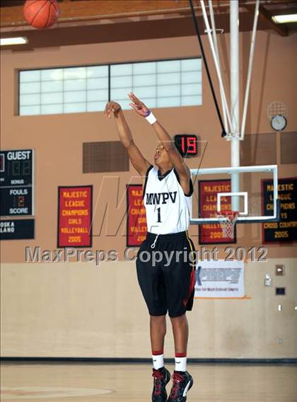 Thumbnail 1 in Marywood-Palm Valley vs Desert Christian Academy (MaxPreps Holiday Classic) photogallery.