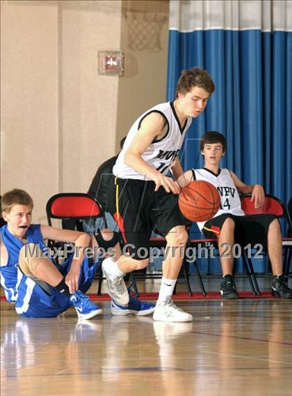 Thumbnail 2 in Marywood-Palm Valley vs Desert Christian Academy (MaxPreps Holiday Classic) photogallery.