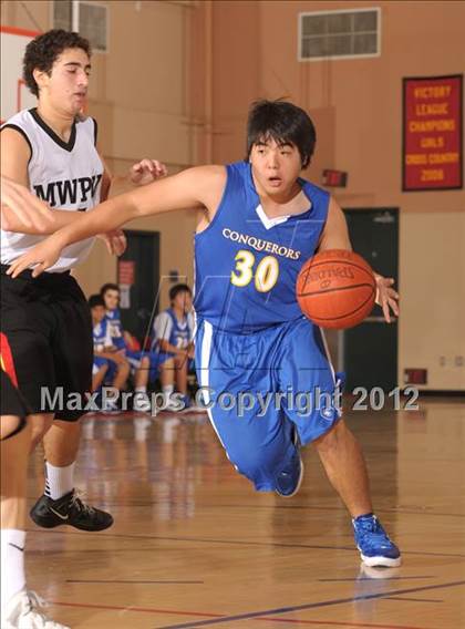 Thumbnail 2 in Marywood-Palm Valley vs Desert Christian Academy (MaxPreps Holiday Classic) photogallery.