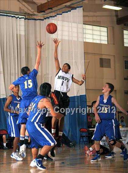 Thumbnail 1 in Marywood-Palm Valley vs Desert Christian Academy (MaxPreps Holiday Classic) photogallery.