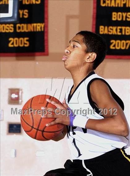 Thumbnail 1 in Marywood-Palm Valley vs Desert Christian Academy (MaxPreps Holiday Classic) photogallery.