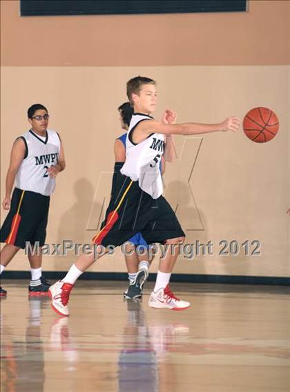 Thumbnail 2 in Marywood-Palm Valley vs Desert Christian Academy (MaxPreps Holiday Classic) photogallery.