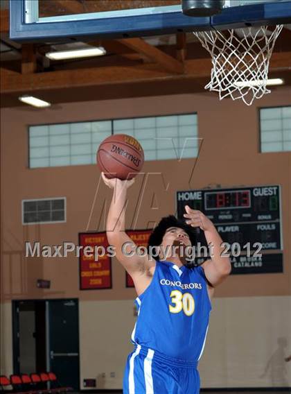 Thumbnail 2 in Marywood-Palm Valley vs Desert Christian Academy (MaxPreps Holiday Classic) photogallery.