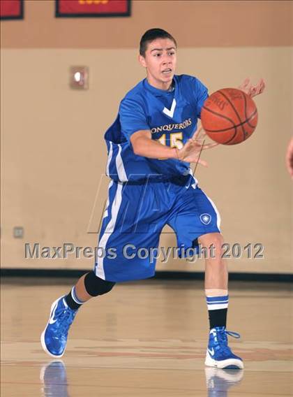 Thumbnail 3 in Marywood-Palm Valley vs Desert Christian Academy (MaxPreps Holiday Classic) photogallery.