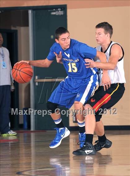 Thumbnail 3 in Marywood-Palm Valley vs Desert Christian Academy (MaxPreps Holiday Classic) photogallery.