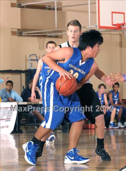 Thumbnail 2 in Marywood-Palm Valley vs Desert Christian Academy (MaxPreps Holiday Classic) photogallery.