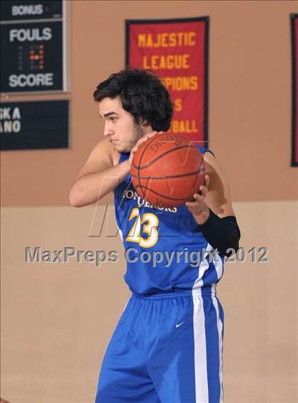 Thumbnail 3 in Marywood-Palm Valley vs Desert Christian Academy (MaxPreps Holiday Classic) photogallery.