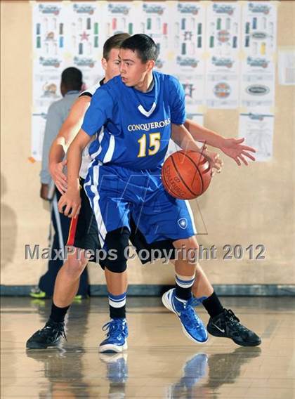 Thumbnail 2 in Marywood-Palm Valley vs Desert Christian Academy (MaxPreps Holiday Classic) photogallery.