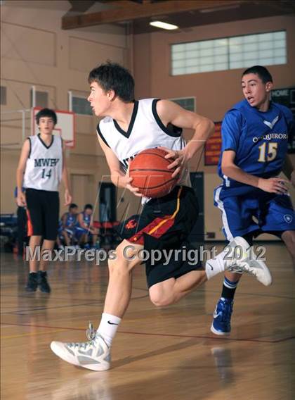 Thumbnail 1 in Marywood-Palm Valley vs Desert Christian Academy (MaxPreps Holiday Classic) photogallery.