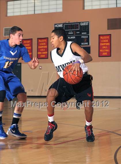 Thumbnail 3 in Marywood-Palm Valley vs Desert Christian Academy (MaxPreps Holiday Classic) photogallery.