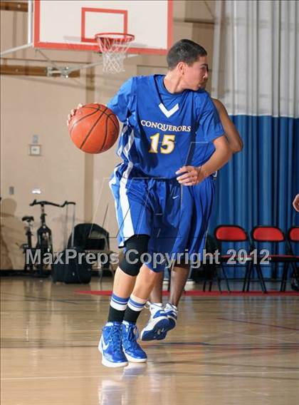 Thumbnail 2 in Marywood-Palm Valley vs Desert Christian Academy (MaxPreps Holiday Classic) photogallery.