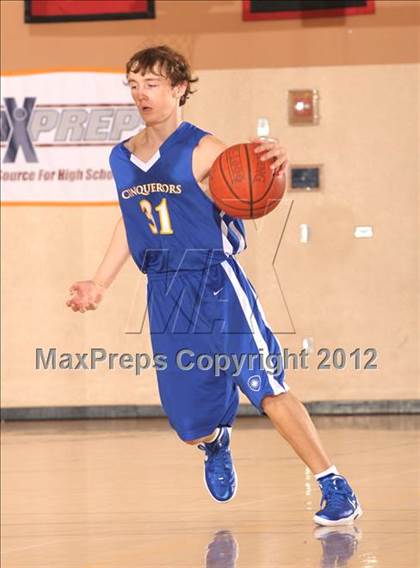 Thumbnail 1 in Marywood-Palm Valley vs Desert Christian Academy (MaxPreps Holiday Classic) photogallery.