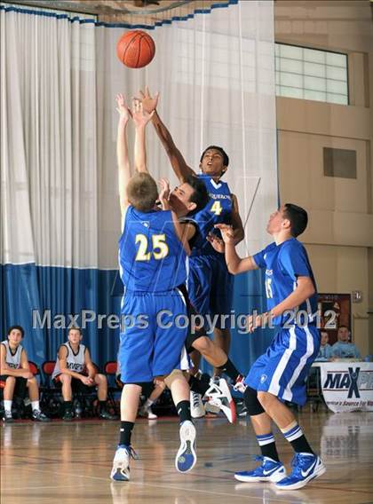 Thumbnail 3 in Marywood-Palm Valley vs Desert Christian Academy (MaxPreps Holiday Classic) photogallery.