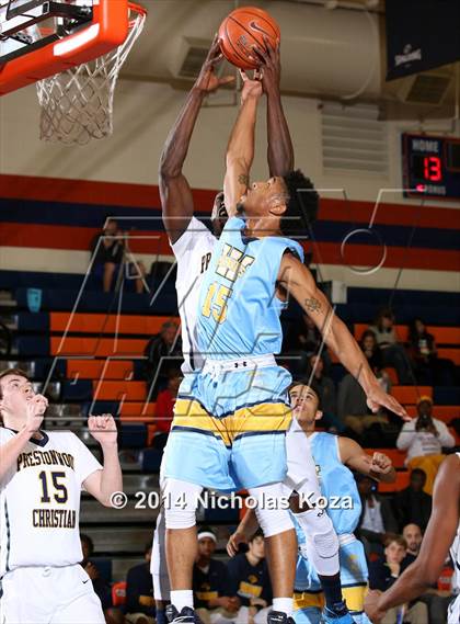 Thumbnail 2 in Prestonwood Christian vs. Putnam City West (Tarkanian Classic) photogallery.