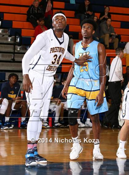 Thumbnail 1 in Prestonwood Christian vs. Putnam City West (Tarkanian Classic) photogallery.