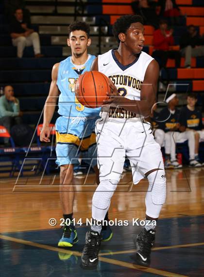 Thumbnail 3 in Prestonwood Christian vs. Putnam City West (Tarkanian Classic) photogallery.
