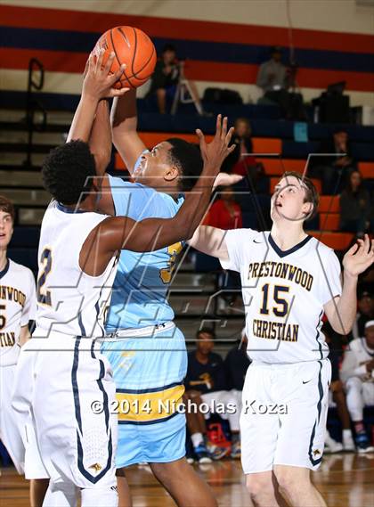 Thumbnail 2 in Prestonwood Christian vs. Putnam City West (Tarkanian Classic) photogallery.