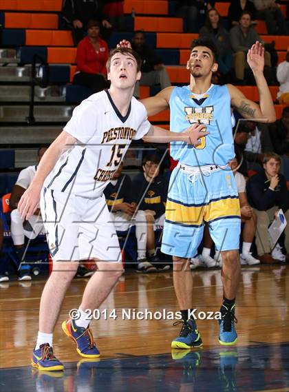 Thumbnail 1 in Prestonwood Christian vs. Putnam City West (Tarkanian Classic) photogallery.