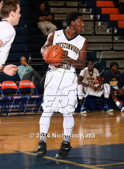 Thumbnail 2 in Prestonwood Christian vs. Putnam City West (Tarkanian Classic) photogallery.