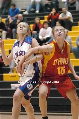 Thumbnail 2 in St. Francis vs. Folsom (Lady Eagle Inv.) photogallery.