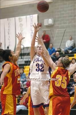 Thumbnail 1 in St. Francis vs. Folsom (Lady Eagle Inv.) photogallery.