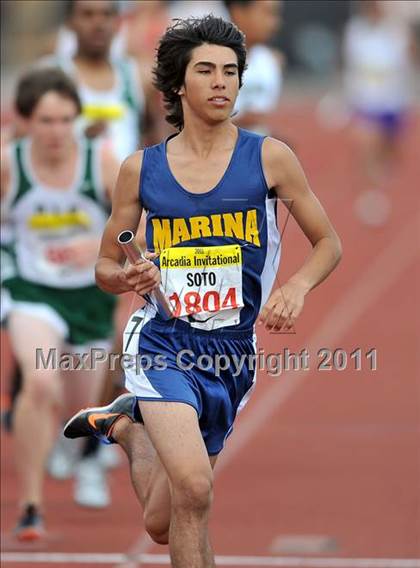 Thumbnail 1 in 44th Arcadia Invitational (Track Events) photogallery.