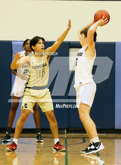Thumbnail 2 in Verrado vs Cathedral (Sunnyslope Hoopsgiving Tournament) photogallery.