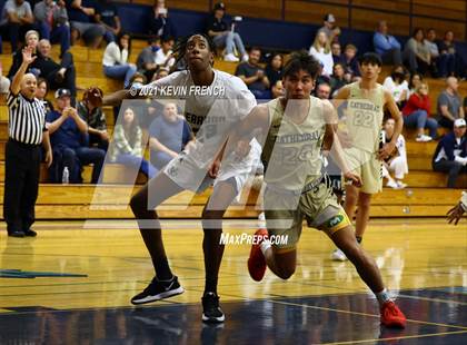 Thumbnail 3 in Verrado vs Cathedral (Sunnyslope Hoopsgiving Tournament) photogallery.