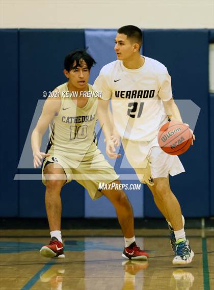 Thumbnail 2 in Verrado vs Cathedral (Sunnyslope Hoopsgiving Tournament) photogallery.