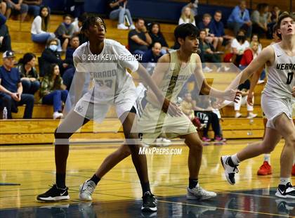 Thumbnail 2 in Verrado vs Cathedral (Sunnyslope Hoopsgiving Tournament) photogallery.