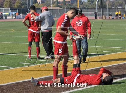 Thumbnail 2 in Hilmar vs. Gustine (CIF SJS D6 Final) photogallery.