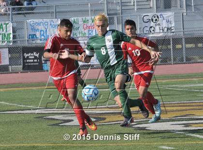Thumbnail 3 in Hilmar vs. Gustine (CIF SJS D6 Final) photogallery.