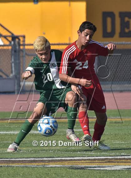 Thumbnail 3 in Hilmar vs. Gustine (CIF SJS D6 Final) photogallery.