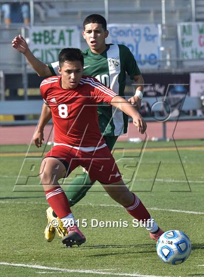 Thumbnail 2 in Hilmar vs. Gustine (CIF SJS D6 Final) photogallery.