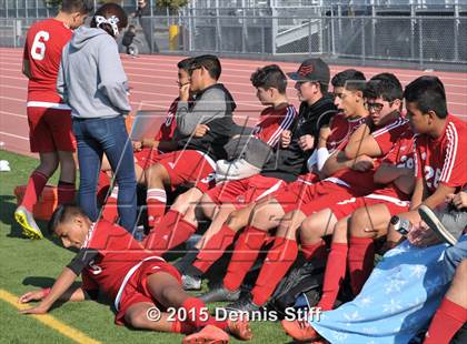 Thumbnail 3 in Hilmar vs. Gustine (CIF SJS D6 Final) photogallery.