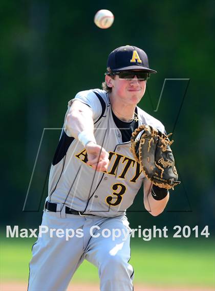 Thumbnail 1 in Amity Regional @ Notre Dame, WH (SCC Quarterfinal) photogallery.