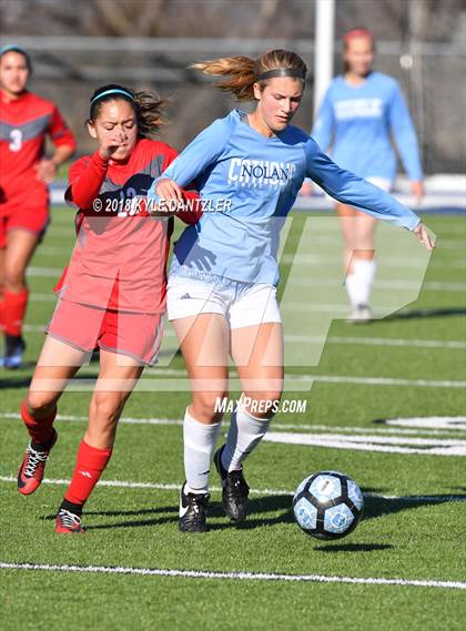 Thumbnail 2 in Odessa @ Nolan Catholic (National Elite Prep Showcase) photogallery.