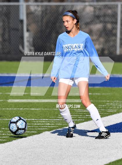 Thumbnail 1 in Odessa @ Nolan Catholic (National Elite Prep Showcase) photogallery.
