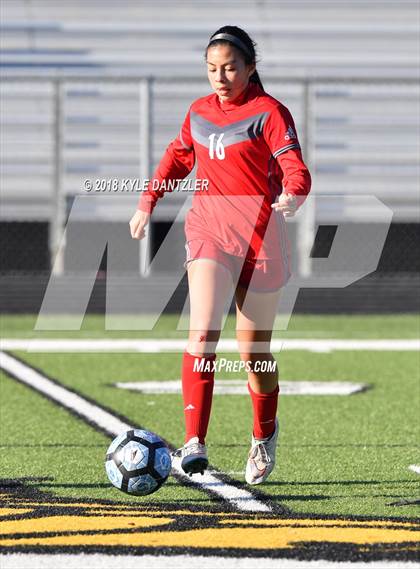 Thumbnail 1 in Odessa @ Nolan Catholic (National Elite Prep Showcase) photogallery.