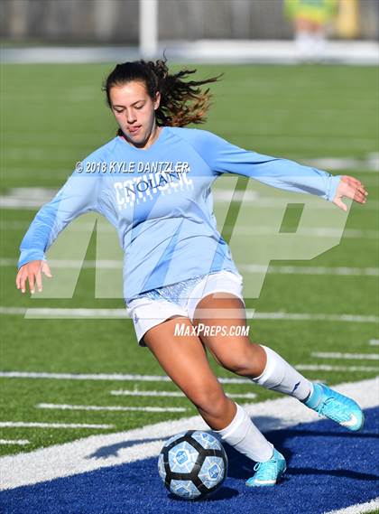 Thumbnail 1 in Odessa @ Nolan Catholic (National Elite Prep Showcase) photogallery.