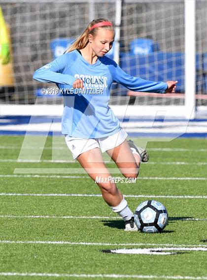 Thumbnail 2 in Odessa @ Nolan Catholic (National Elite Prep Showcase) photogallery.