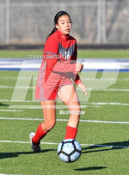 Thumbnail 1 in Odessa @ Nolan Catholic (National Elite Prep Showcase) photogallery.