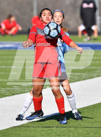 Thumbnail 1 in Odessa @ Nolan Catholic (National Elite Prep Showcase) photogallery.