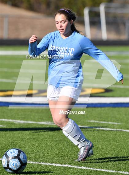 Thumbnail 2 in Odessa @ Nolan Catholic (National Elite Prep Showcase) photogallery.