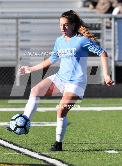 Thumbnail 3 in Odessa @ Nolan Catholic (National Elite Prep Showcase) photogallery.