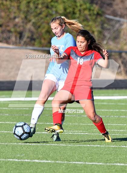Thumbnail 3 in Odessa @ Nolan Catholic (National Elite Prep Showcase) photogallery.