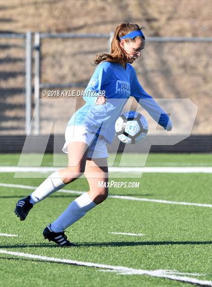 Thumbnail 1 in Odessa @ Nolan Catholic (National Elite Prep Showcase) photogallery.